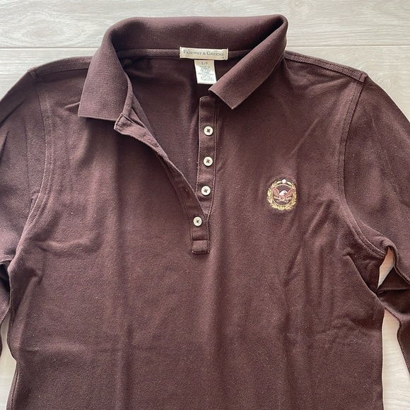 Fairway & Greene Brown Polo - Picture 3 of 9